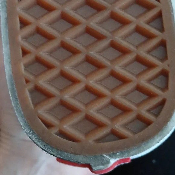 Vans Cherkerboard Pattern High Top Sneakers Dusty Lilac & White ■ Women's Size 7 - Picture 13 of 13